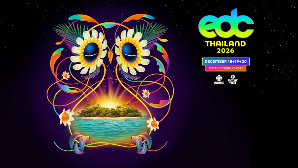 EDC THAILAND DEC 2026 — Thanon Bandon-Cherngtalay, Tambon Choeng Thale, Amphoe Thalang, Chang Wat Phuket 83110, Таиланд